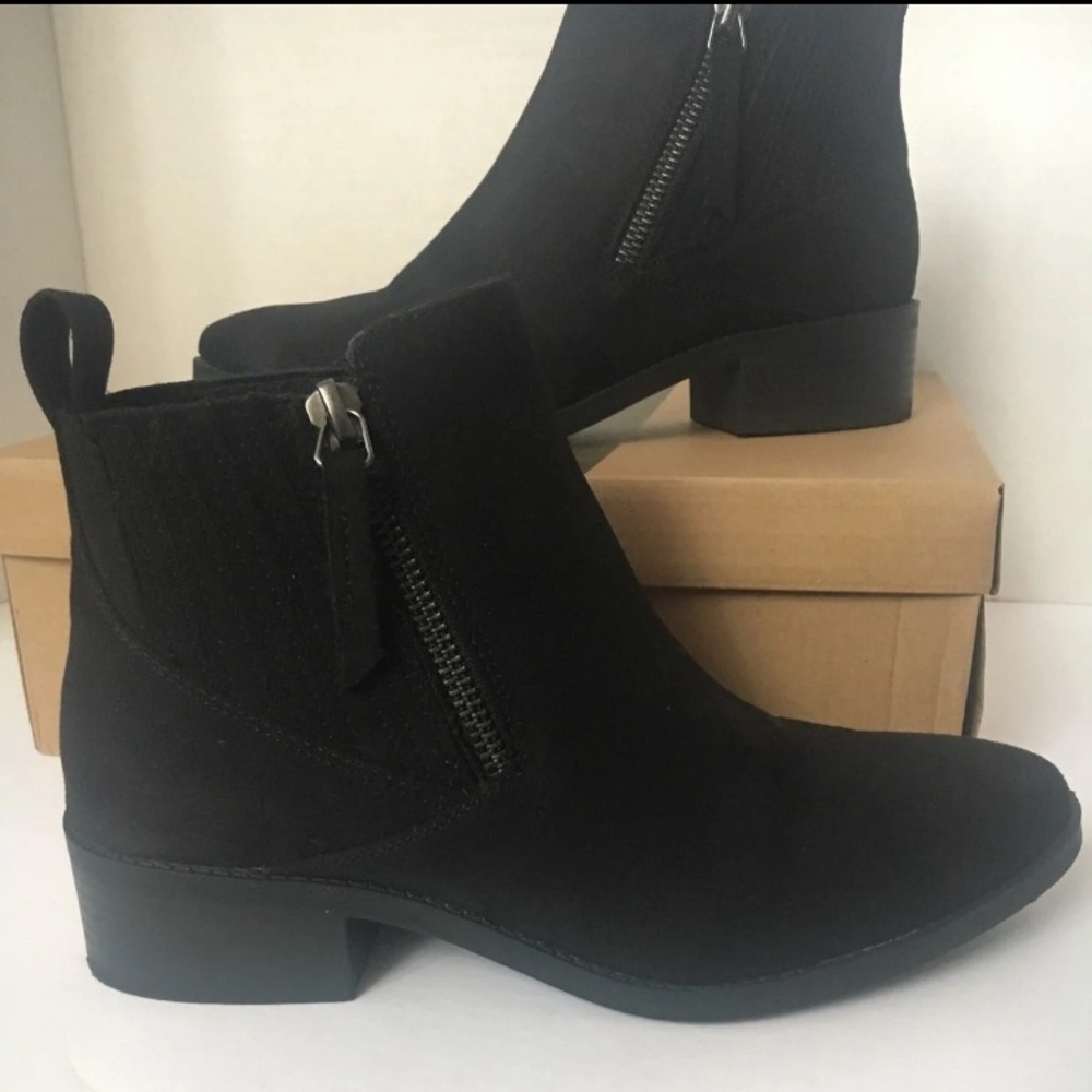 Lexi & Abbie Black Ankle Booties